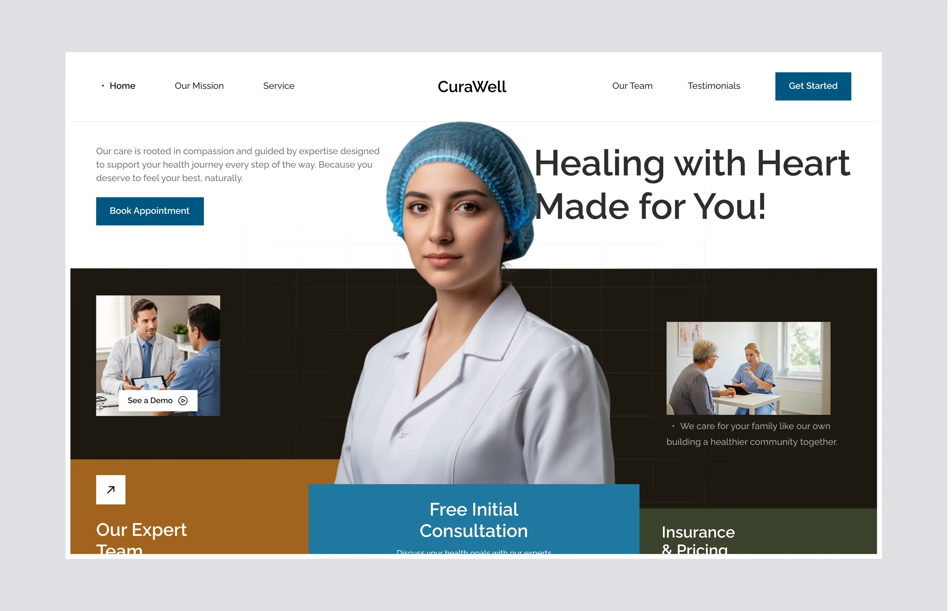 Website design project